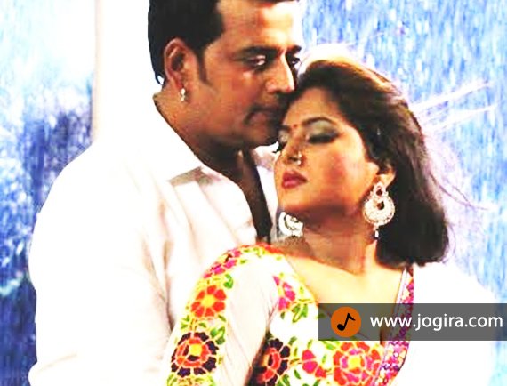 ravi kishan and anjana singh-in bhojpuri film shahenshah