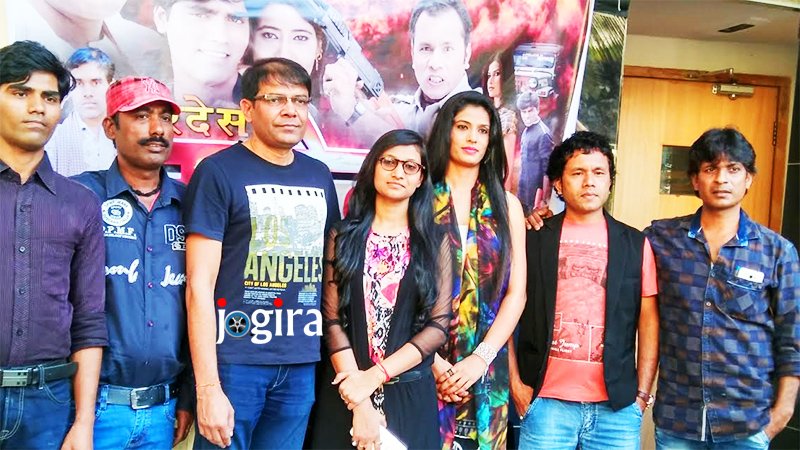 भोजपुरी फिल्म परदेसी दरोगा का संगीतमय मुहूर्त